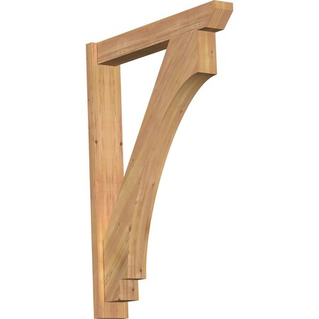 Ekena Millwork Imperial Slat Smooth Outlooker, Western Red Cedar, 5 1/2"W x 32"D x 44"H OUT06X32X44IMP06SWR